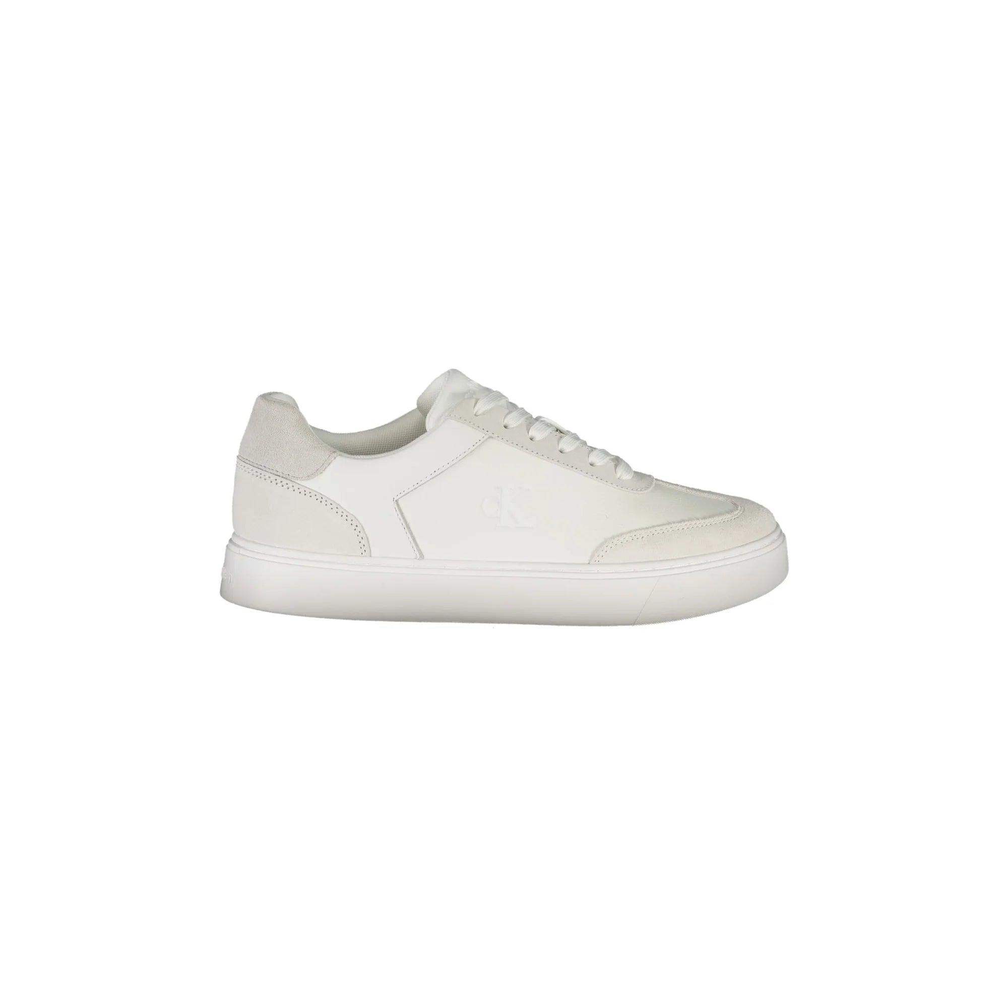 CALVIN KLEIN Sneakers Uomo Bianche con Lacci e Dettagli in Bianco - foto prodotto